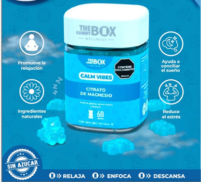 CALM VIBES - GOMAS PARA DORMIR Y RELAJARSE THE BOX