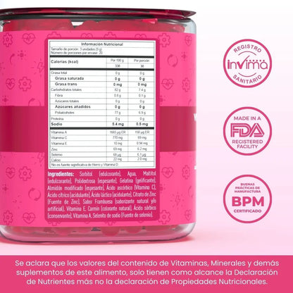 GOMAS MULTIVITAMINICO THE GUMMY BOX